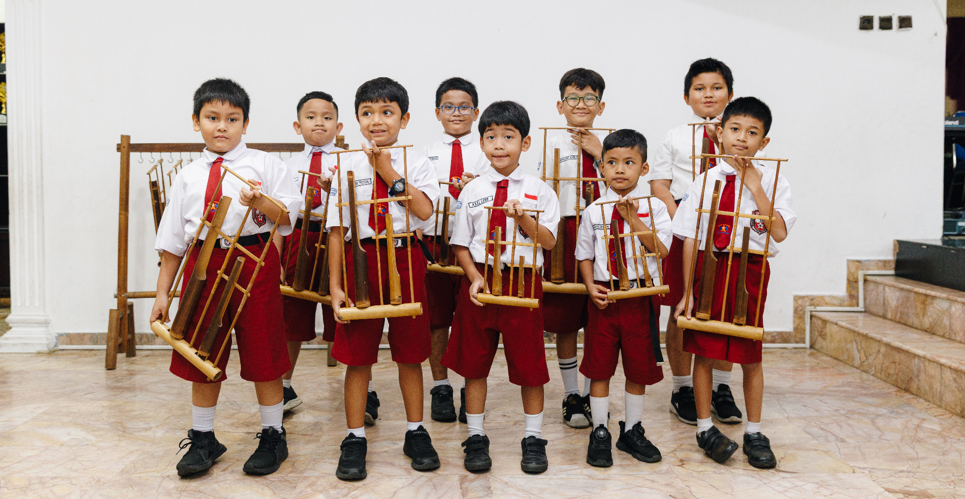 Ekstrakurikuler musik di Sekolah Citra Anak Bangsa